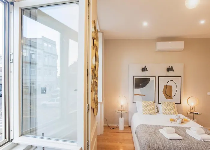 公寓 Cute & Bright Flat W/ Ac By Lovelystay 波尔图